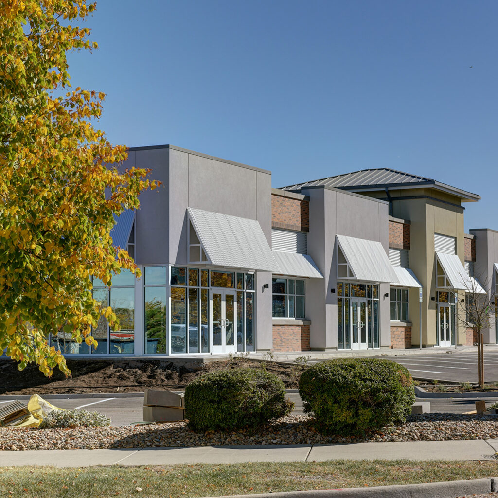 101 Ulster retail core shell architect Denver CO GEM Studio design