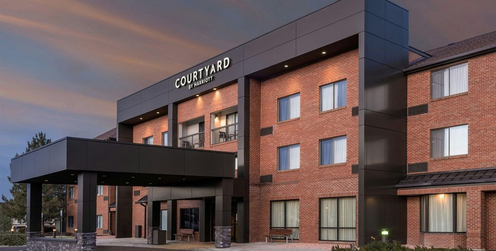 Courtyard Marriott Louisville CO hotel architect GEM Studio design